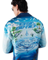 Lost Atlantis Long Sleeve Silk Shirt
