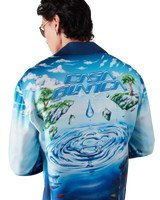 Lost Atlantis Long Sleeve Silk Shirt