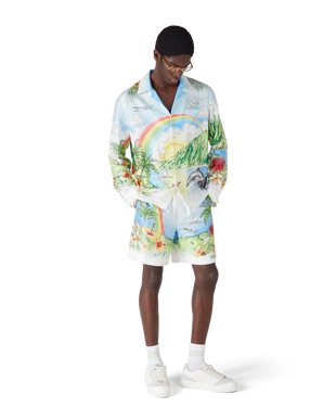 Aloha Long Sleeve Silk Shirt