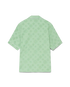 Towelling Monogram Short Sleeve Shirt