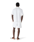 White Short Sleeve Towelling Shirt