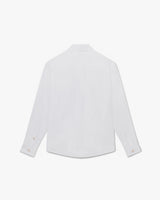 White Monogram Long Sleeve Shirt