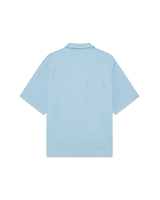 Light Blue Monogram Short Sleeve Shirt