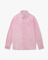 Pink Laser Denim Shirt