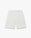 White Monogram Shorts