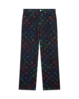 Heatmap Monogram Denim Jeans