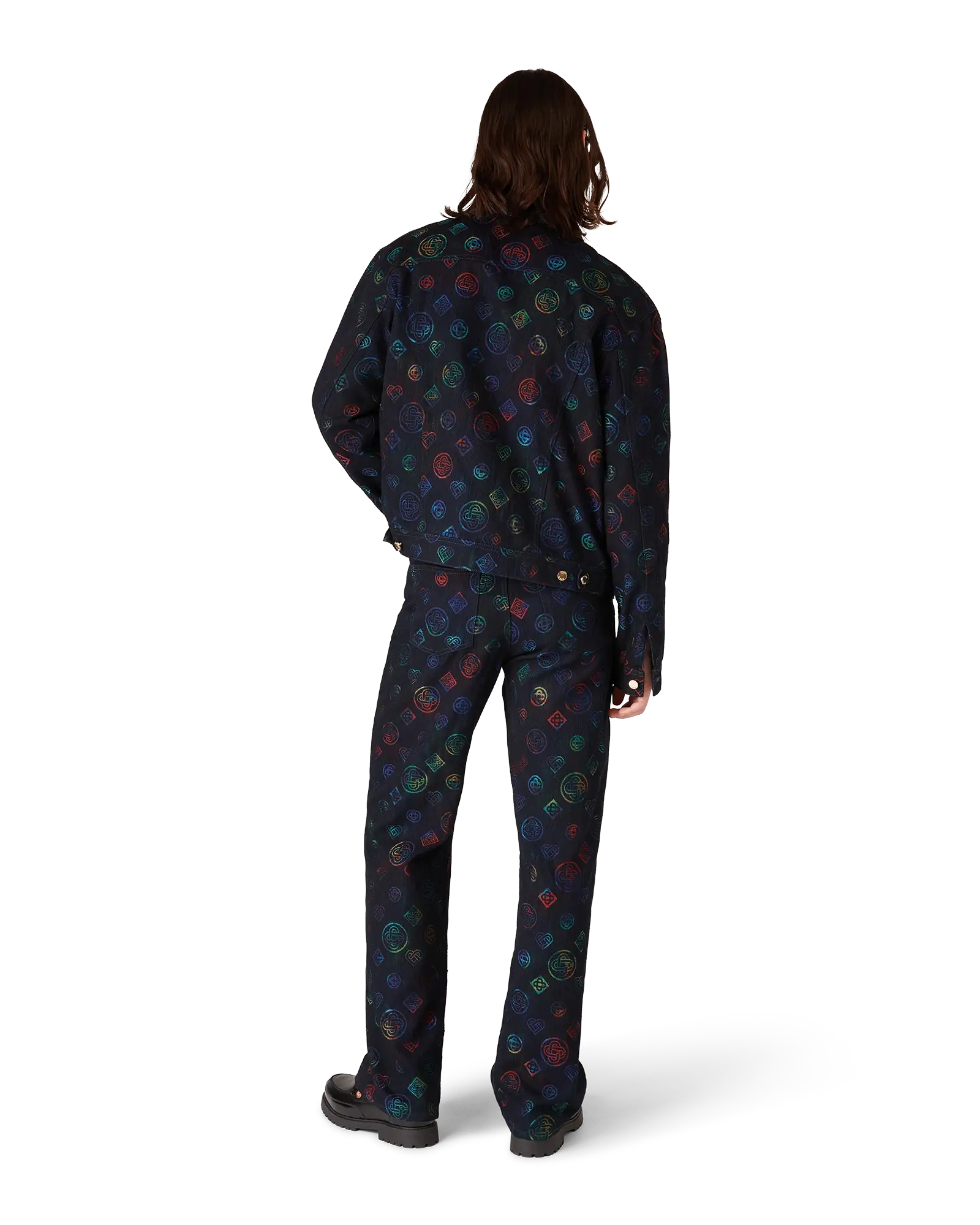 Heatmap Monogram Denim Jeans