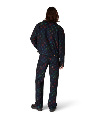 Heatmap Monogram Denim Jeans