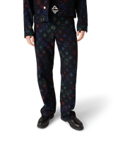 Heatmap Monogram Denim Jeans