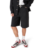 Laser Monogram Denim Shorts