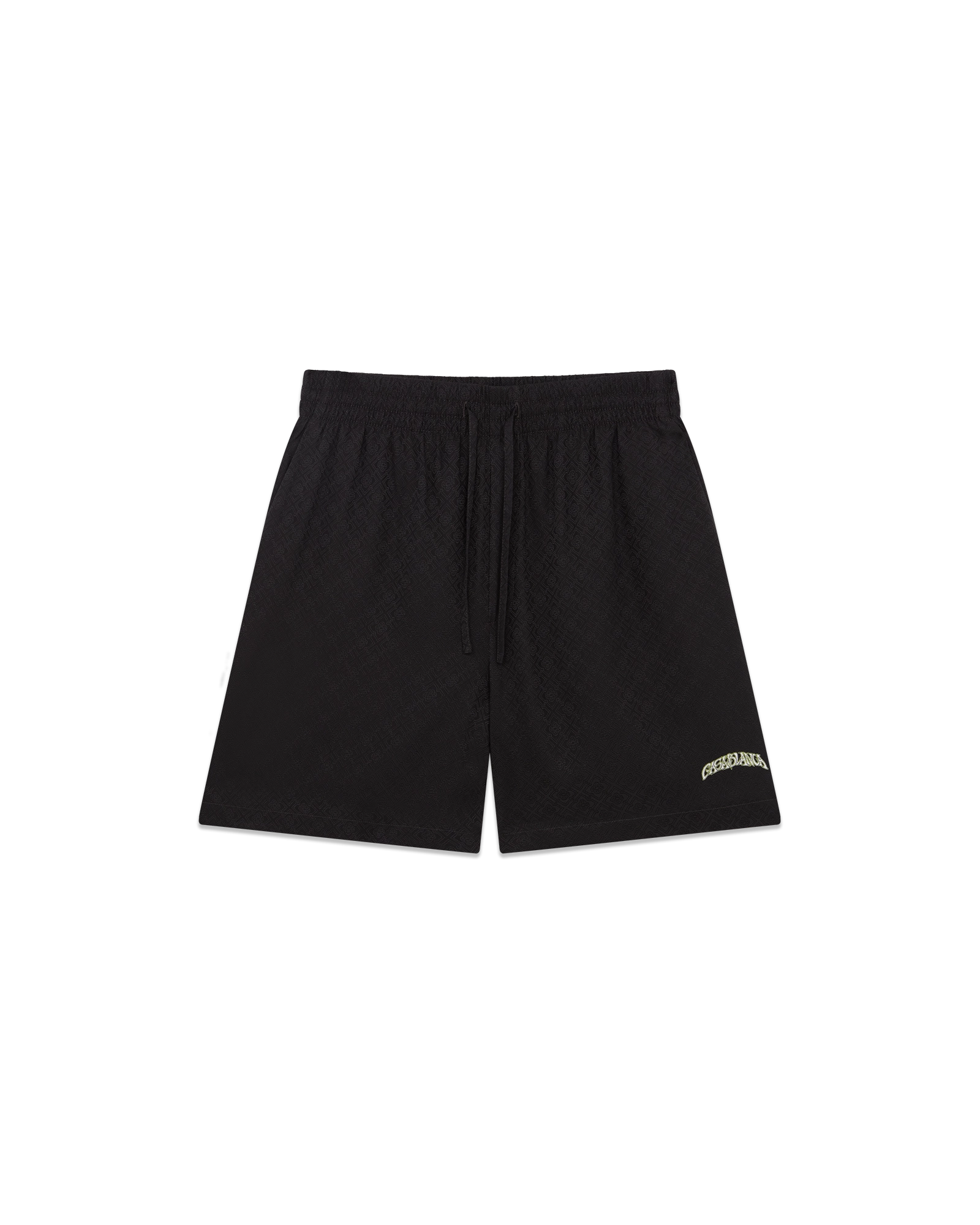 Volcano Jacquard Silk Shorts