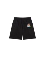 Volcano Jacquard Silk Shorts