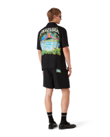 Volcano Jacquard Silk Shorts