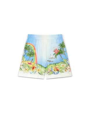 Aloha Silk Shorts