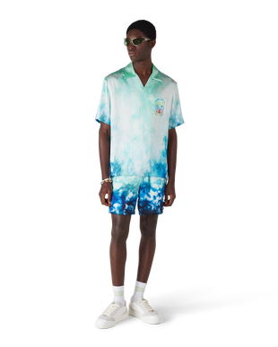 Surf Lotus Silk Shorts