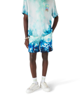 Surf Lotus Silk Shorts