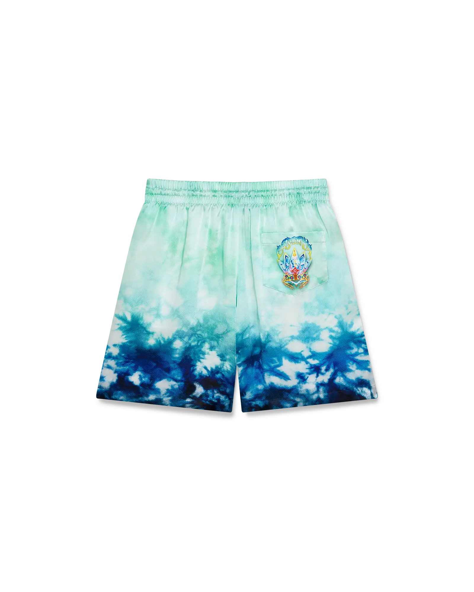 Surf Lotus Silk Shorts