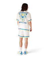 Flaming Tennis Club Icon Silk Shorts