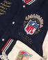 NFL Paris Game Leather Varsity Jacket