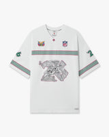 White NFL Paris Game Short Sleeve Pique T-Shirt