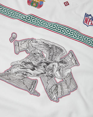 White NFL Paris Game Short Sleeve Pique T-Shirt