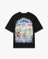 Black NFL Paris Game Boxy Short Sleeve T-Shirt
