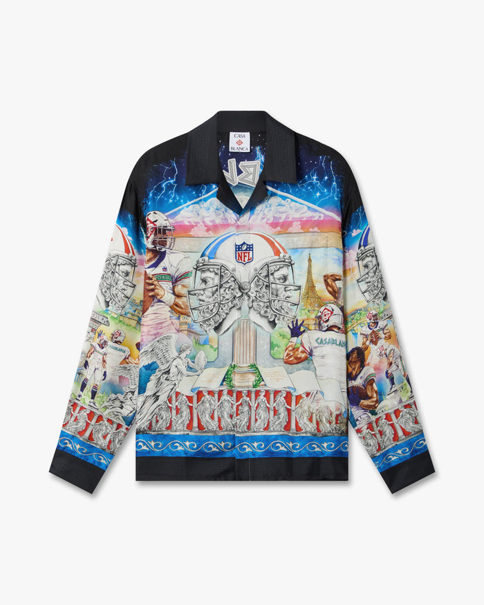 NFL Paris Game Long Sleeve Silk Twill Shirt