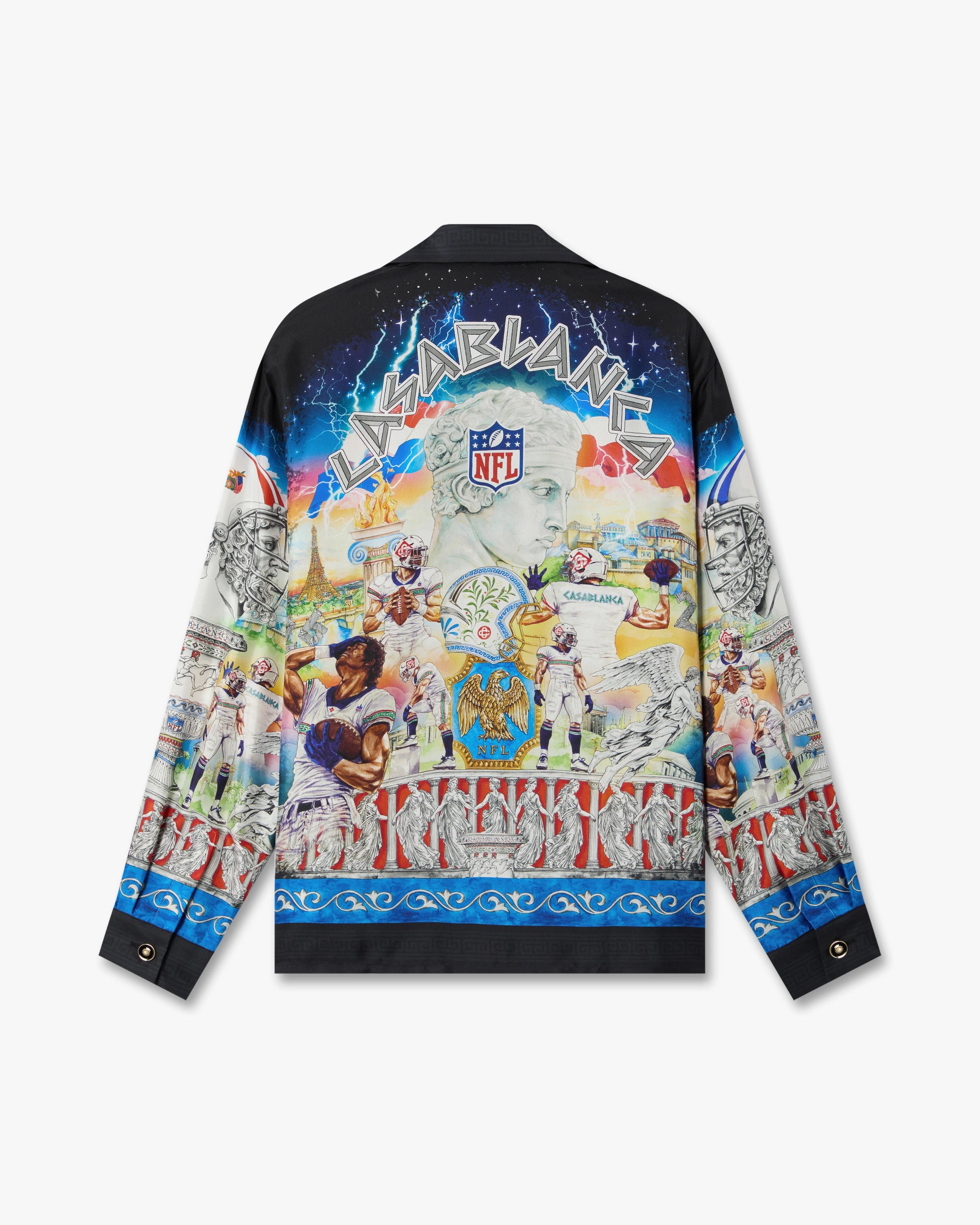 NFL Paris Game Long Sleeve Silk Twill Shirt