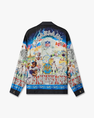 NFL Paris Game Long Sleeve Silk Twill Shirt
