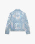 Pearlescent Monogram Denim Jacket