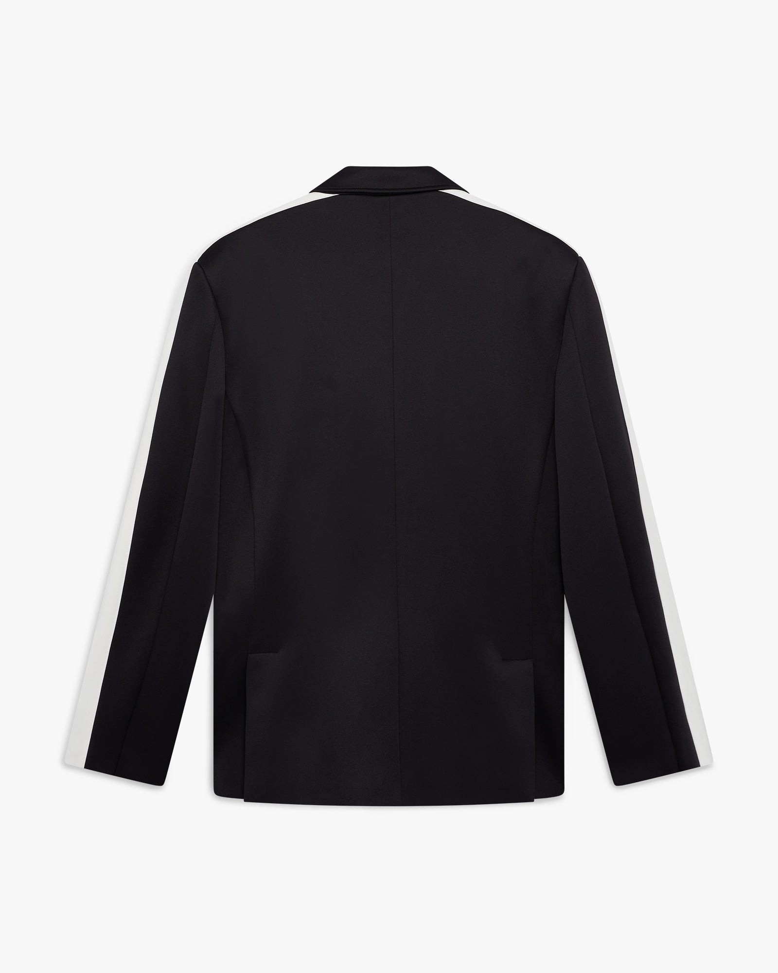 Black Sports Scuba Tailored Jacket