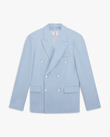 Blue Monogram Jacquard Tailored Jacket