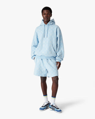 Applique Monogram Hooded Sweatshirt