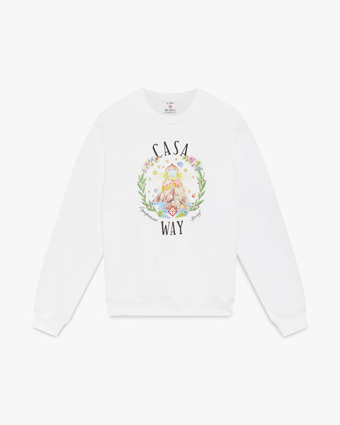 Casa Way Crew Neck Sweatshirt – Casablanca