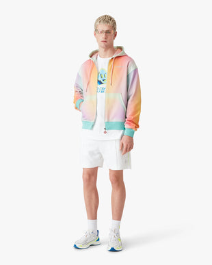 Glass Zip Up Hooded Sweatshirt