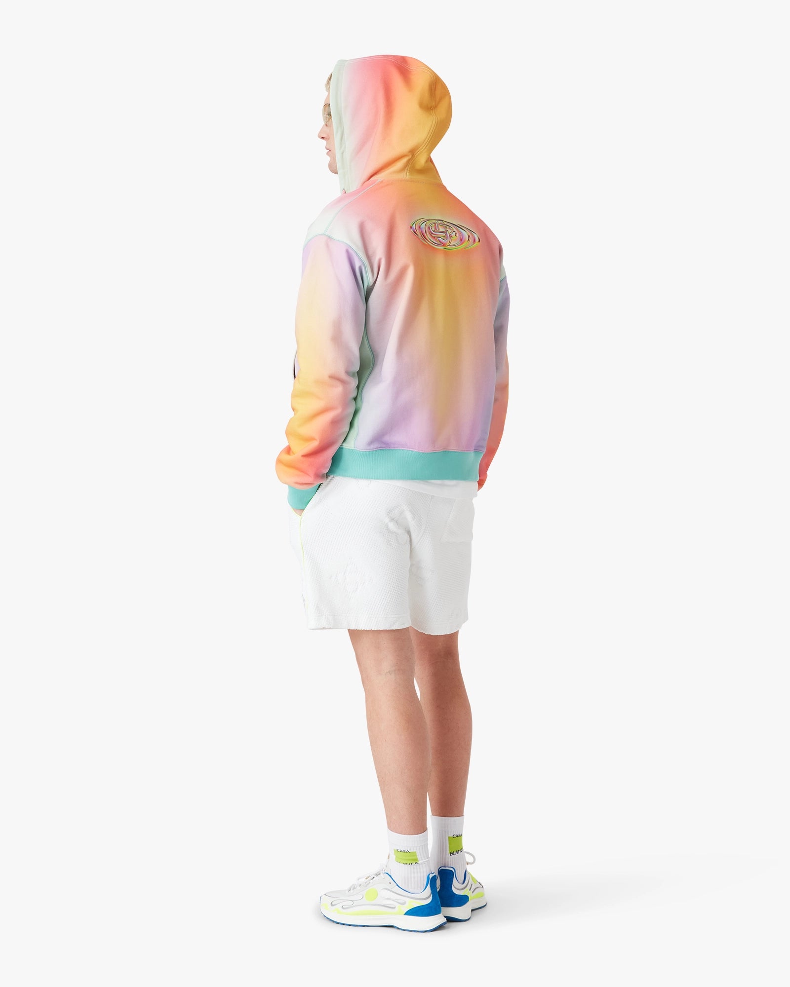 Glass Zip Up Hooded Sweatshirt