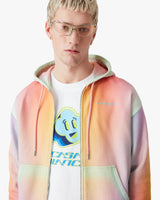 Glass Zip Up Hooded Sweatshirt