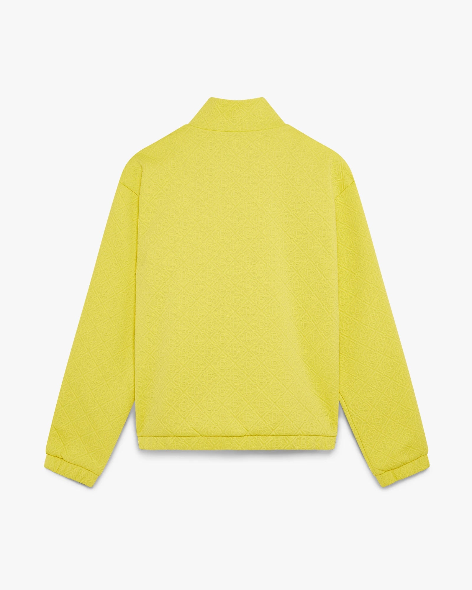 Lime Monogram Jacquard Track Jacket
