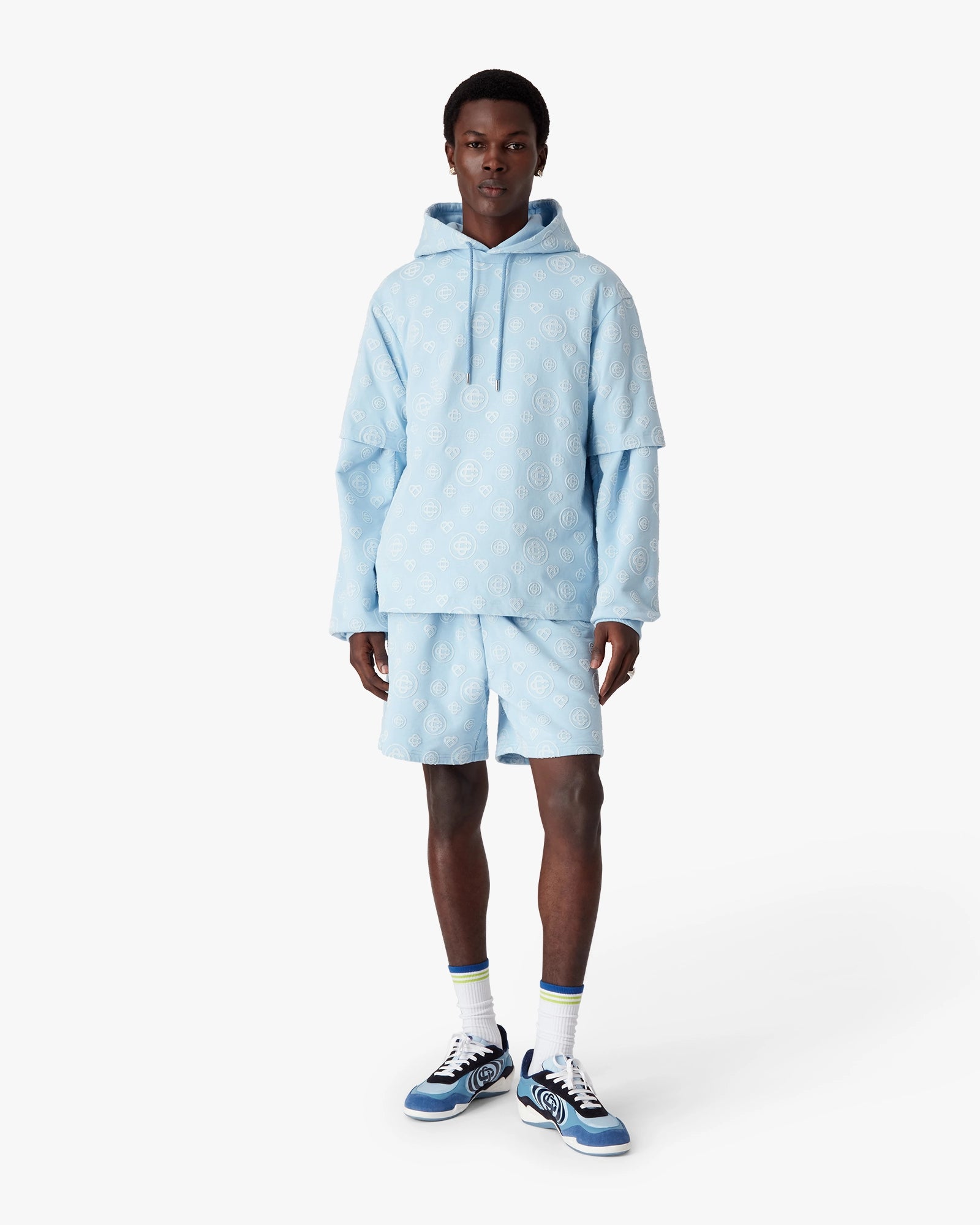 Applique Monogram Sweatshorts