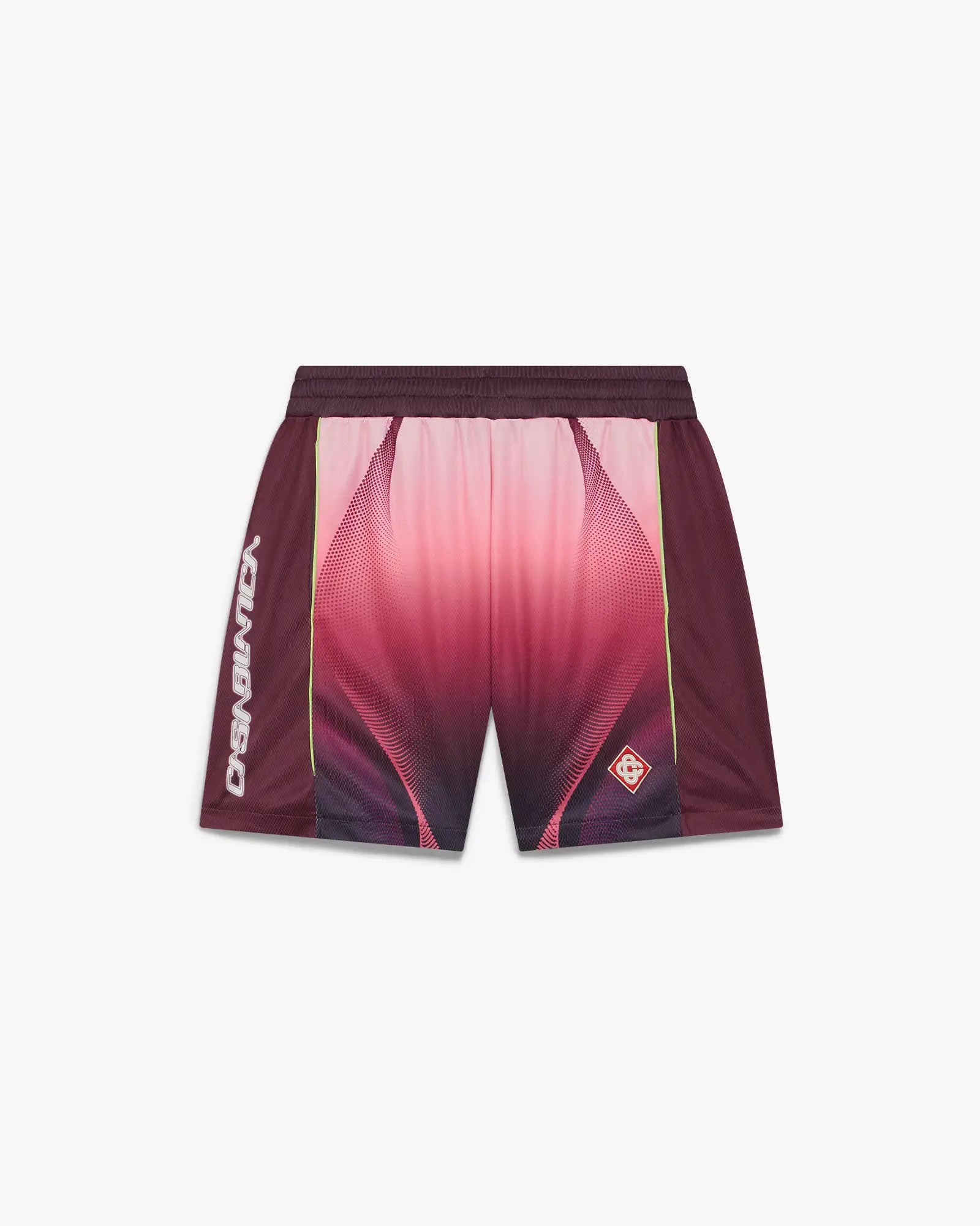 Aubergine Gradient Football Shorts