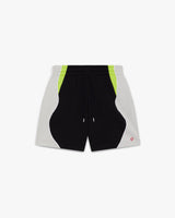 Black & Grey Colourblock Sweatshorts