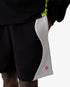 Black & Grey Colourblock Sweatshorts