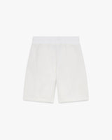 White Scuba Shorts