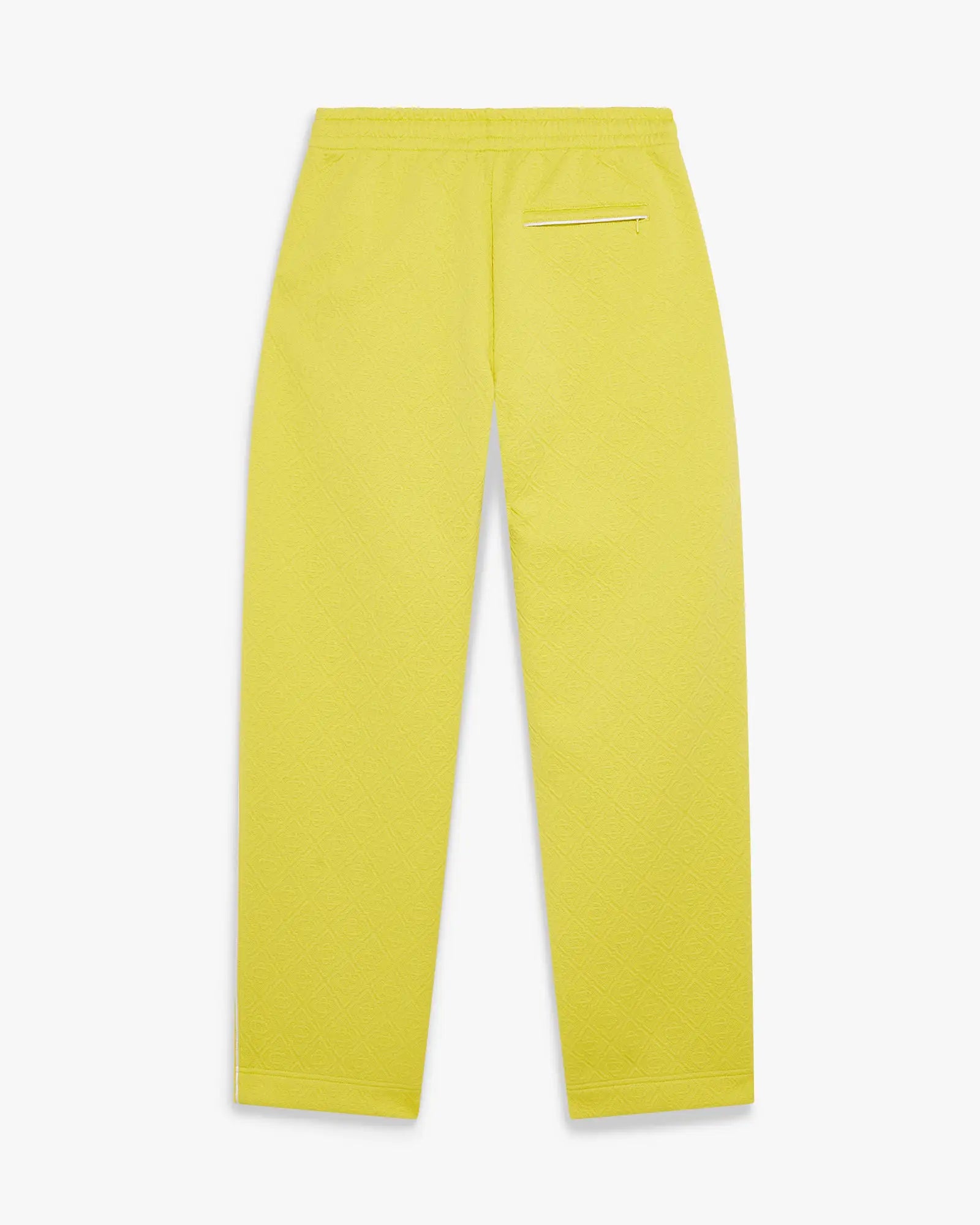 Lime Jacquard Track Pants