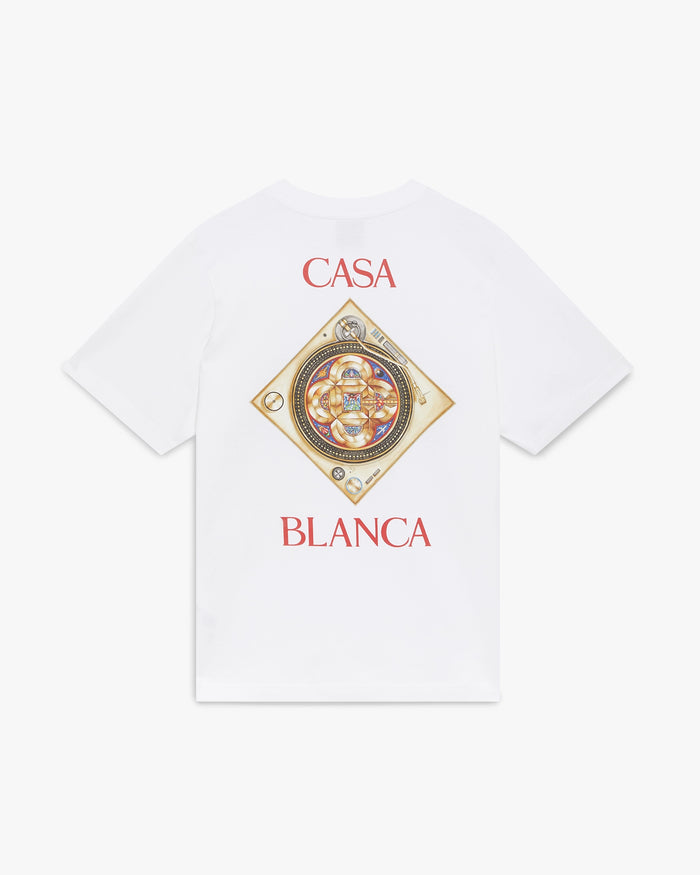 Plafond Orne De Musique Short Sleeve T-Shirt | Casablanca Paris Plafond Orne De Musique Short Sleeve T-Shirt | Casablanca Paris
