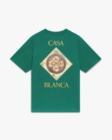 Green Plafond Orne De Musique Short Sleeve T-Shirt