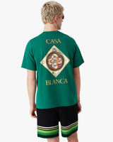 Green Plafond Orne De Musique Short Sleeve T-Shirt