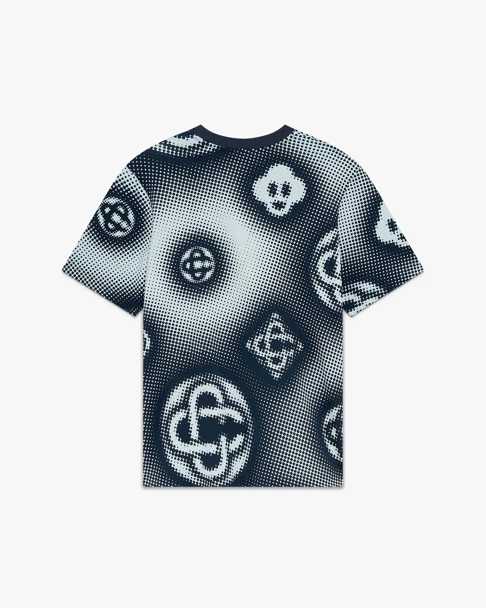 Halftone Monogram Short Sleeve T-Shirt
