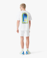 White & Lime Arches Short Sleeve T-Shirt