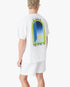 White & Lime Arches Short Sleeve T-Shirt